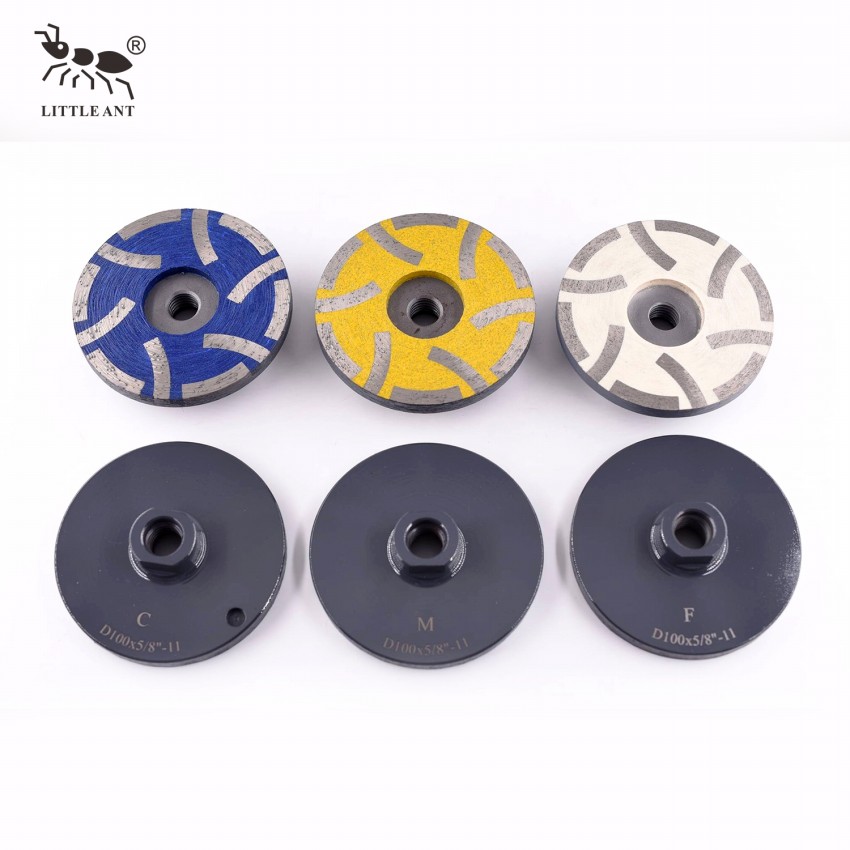 6-Gang-Metallbindungs-Diamant-Beton-Schleifscheibe