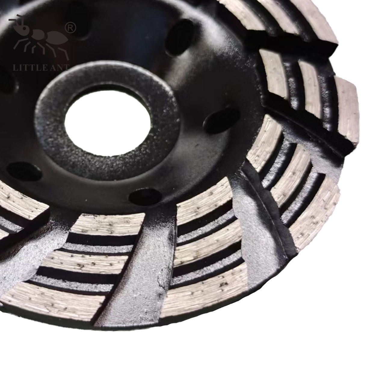 Kreisförmiges 5 -Zoll -Diamantbecher -Rad 125 mm Doppel -Rillensegment